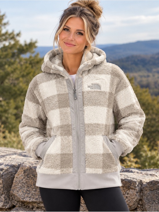 The North Face Jackets & Blazers - The North Face Tan and Cream Teddy Jacket